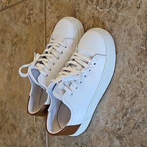 Able White Leather Sneakers